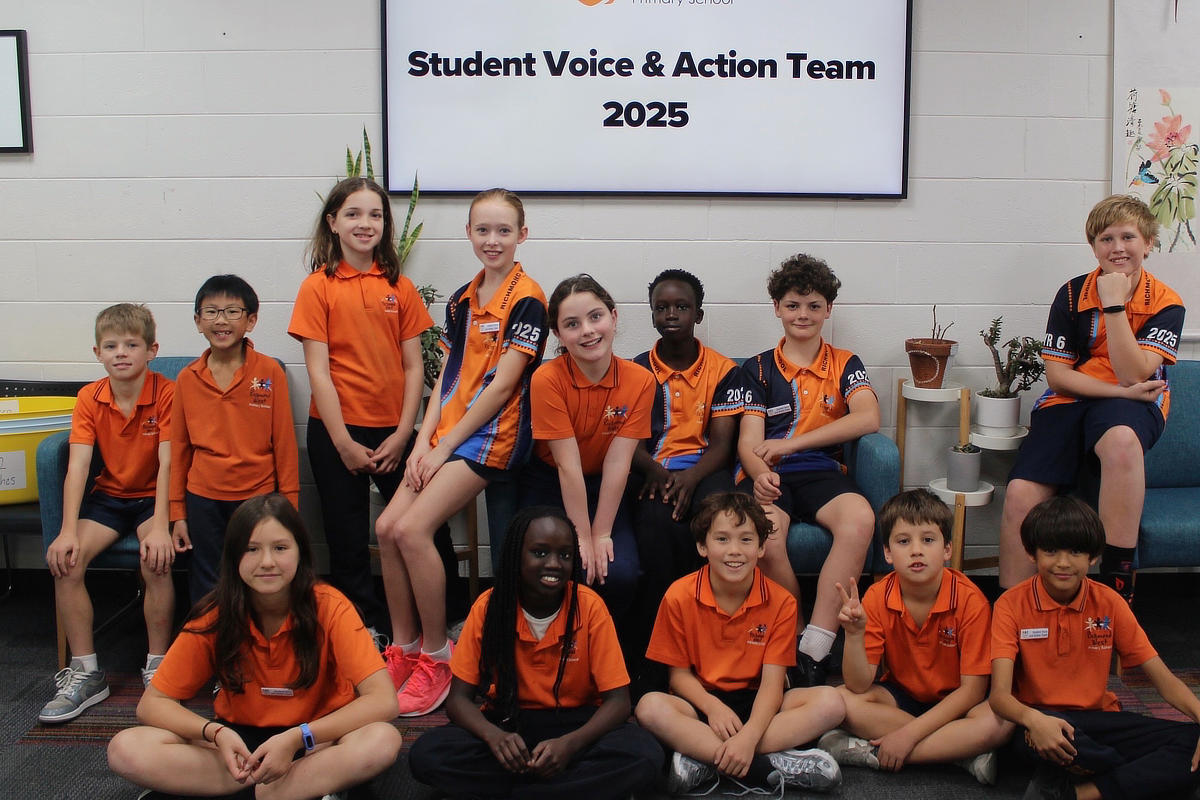 Student Voice Action Team Richmond West Ps 1